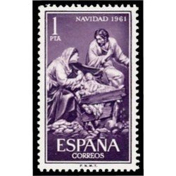 España Spain 1400 1961 Navidad MNH España Spain 1400 1961 Navidad MNH