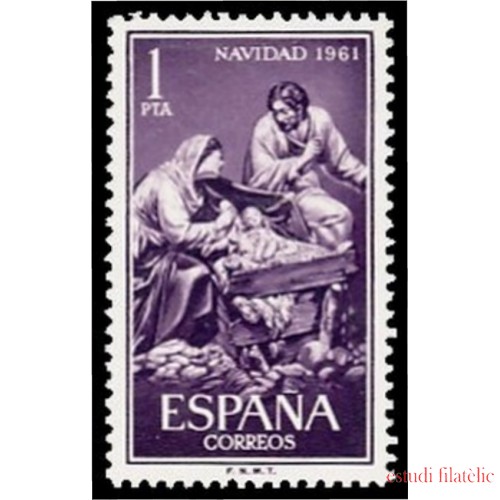 España Spain 1400 1961 Navidad MNH