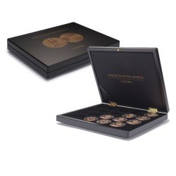 Leuchtturm 369705 Estuche Volterra para 19 monedas conmemorativas ¼ € Collection de Sports Leuchtturm 369705 Estuche Volterra para 19 monedas conmemorativas ¼ € Collection de Sports