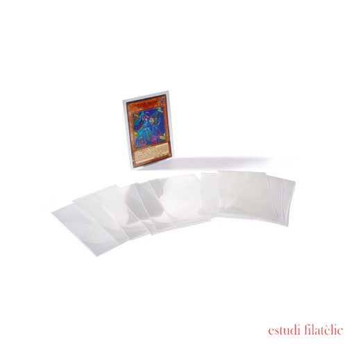 Leuchtturm 369512 Sleeves TCG Pro, 62 x 90 mm, tamaño japonés, paquete de 100 para cartas coleccionables