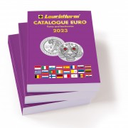 Leuchtturm 367143 Catálogo del Euro de las monedas y billetes 2023, inglés