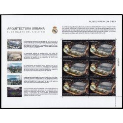 España Pliego Premium 146 2023 Arquitectura urbana El Bernabéu del siglo XXI MNH España Pliego Premium 146 2023 Arquitectura urbana El Bernabéu del siglo XXI MNH