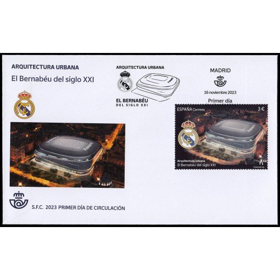 España Spain 5711 2023 Fútbol Arquitectura urbana El Bernabéu del siglo XXI Sobre Primer Día
