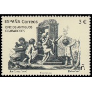 España Spain 5693 2023 Oficios antiguos Grabadores MNH