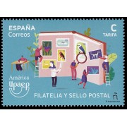 España Spain 5699 2023 Filatelia y sello postal América Upaep MNH Tarifa C