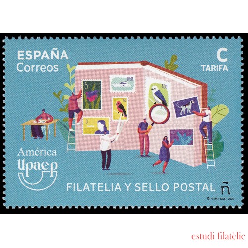 España Spain 5699 2023 Filatelia y sello postal América Upaep MNH Tarifa C