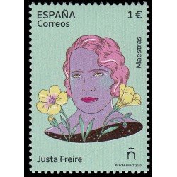 España Spain 5701 2023 Maestras Justa Freire MNH España Spain 5701 2023 Maestras Justa Freire MNH