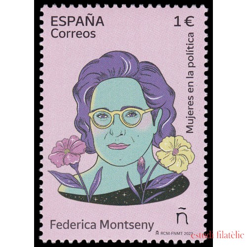 España Spain 5705 2023 Mujeres en la política Fecerica Montseny MNH