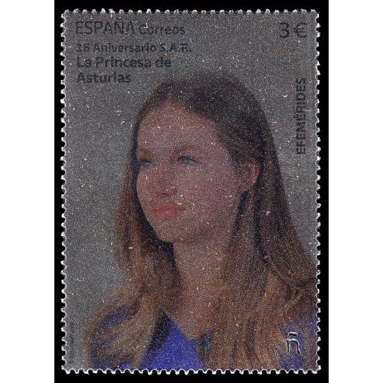 España Spain 5706 2023 18 aniversario S.A.R. la Princesa de Asturias Leonor MNH España Spain 5706 2023 18 aniversario S.A.R. la Princesa de Asturias Leonor MNH