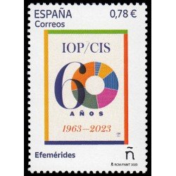 España Spain 5714 2023 Efemérides 60 años IOP/CIS MNH