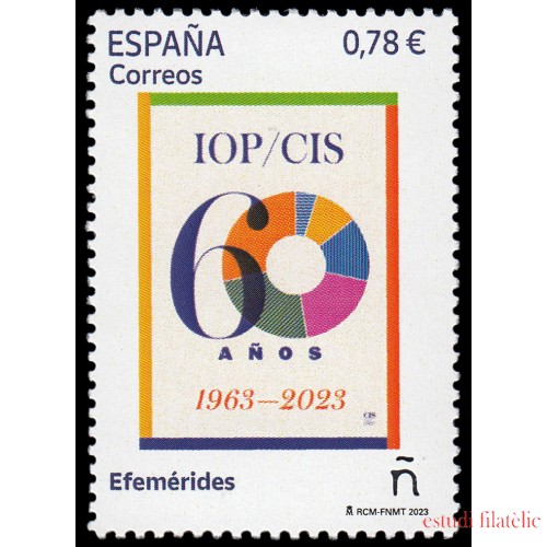 España Spain 5714 2023 Efemérides 60 años IOP/CIS MNH
