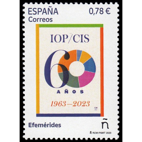 España Spain 5714 2023 Efemérides 60 años IOP/CIS MNH España Spain 5714 2023 Efemérides 60 años IOP/CIS MNH