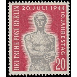 Alemania Berlín 106 1954 10 aniv. del salvamento del 20 de julio MNH Alemania Berlín 106 1954 10 aniv. del salvamento del 20 de julio MNH