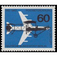 Alemania Berlín 208 1962 50 aniv. del correo aéreo alemán MNH