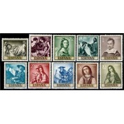 España Spain 1418/27 1962 Francisco de Zurbarán  MNH