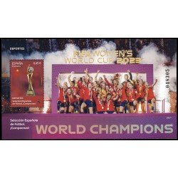 España Spain 5715 2023 Selección Española de futbol Campeonas MNH