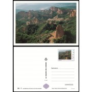 España Tarjetas del Correo y de Iniciativa Privada 74 2000 Las Médulas Patrimonio de la Humanidad Tarifa A