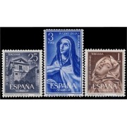 España Spain 1428/30 1962 IV Centenario de la  Reforma Teresiana MNH