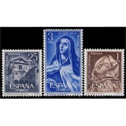 España Spain 1428/30 1962 IV Centenario de la Reforma Teresiana MNH España Spain 1428/30 1962 IV Centenario de la Reforma Teresiana MNH