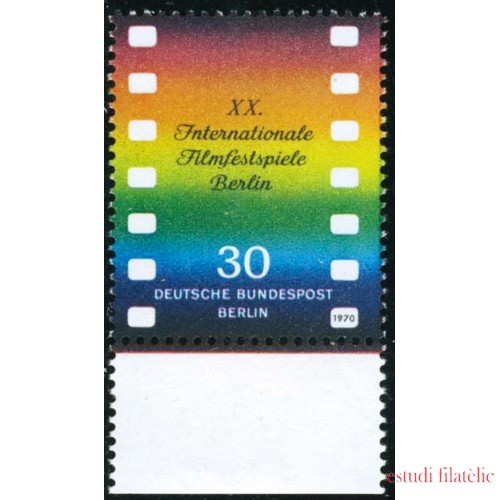CIN/S Alemania Berlín Germany  Nº 333  1970 20º DEUTSCHE Festival de cine de Berlín Lujo