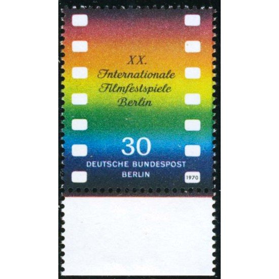CIN/S Alemania Berlín Germany  Nº 333  1970 20º DEUTSCHE Festival de cine de Berlín Lujo