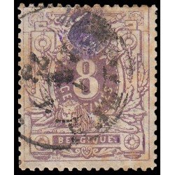 Bélgica 29 1870 león mentiroso Usado