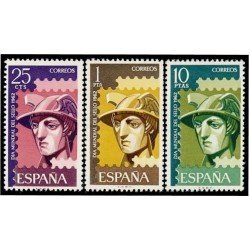 España Spain 1431/33 1962 Día Mundial del sello MNH España Spain 1431/33 1962 Día Mundial del sello MNH