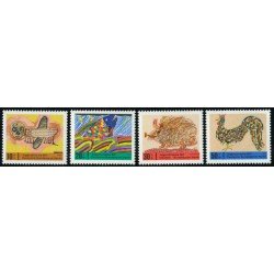 FAU1/S Alemania Berlín Nº 356/59 1971 Sorteo por la juventud-dibujos de niños-Lujo FAU1/S Alemania Berlín Nº 356/59 1971 Sorteo por la juventud-dibujos de niños-Lujo
