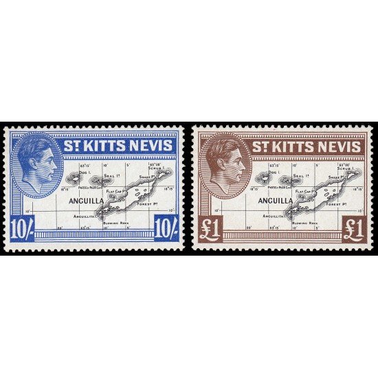San Cristóbal 105/06 mapa MNH San Cristóbal 105/06 mapa MNH