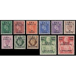 Somalia Oc.Britànica 10/20 1950 MNH Somalia Oc.Britànica 10/20 1950 MNH