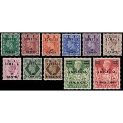 Somalia Oc.Britànica 21/31 Administración Civil MNH Somalia Oc.Britànica 21/31 Administración Civil MNH