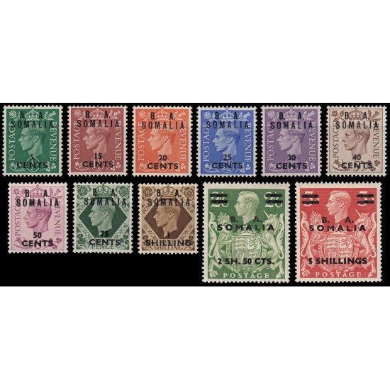Somalia Oc.Britànica 21/31 Administración Civil MNH Somalia Oc.Britànica 21/31 Administración Civil MNH