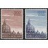 Vaticano Aéreo 22/23 1953 Basílica S.Pedro MNH