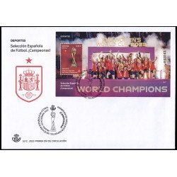 España Spain 5715 2023 Selección Española de futbol Campeonas SPD Sobre Primer Día España Spain 5715 2023 Selección Española de futbol Campeonas SPD Sobre Primer Día