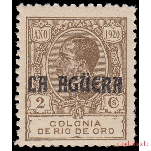 La Agüera 2 1920 Alfonso XIII MNH