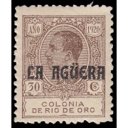 La Agüera 8 1920 Alfonso XIII MNH