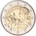 Luxemburgo 2024 2 € euros conmemorativos Guillermo II 