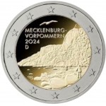 Alemania 2024 2 € euros conmemorativos Königsstuhl ( 5 cecas )