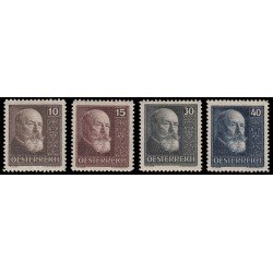 Österreich Austria 374/77 1928 10 aniv. República presidente Hainisch MH