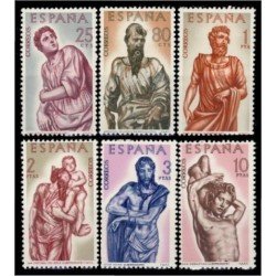 España Spain 1438/43 1962 Alonso Berruguete MNH España Spain 1438/43 1962 Alonso Berruguete MNH