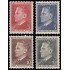 Yugoslavia 544/47 1950 Día del trabajo Mariscal Josip Broz Tito MH