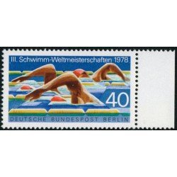 DEP7/S Alemania Berlín Nº 533 1978 3º DEUTSCHE Campeonato mundo de natación-Berlín-Lujo DEP7/S Alemania Berlín Nº 533 1978 3º DEUTSCHE Campeonato mundo de natación-Berlín-Lujo