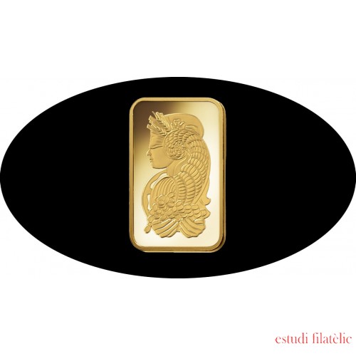 Lingote Ingo 5 gramos Suisse Pamp Fortune oro puro Gold  999,9
