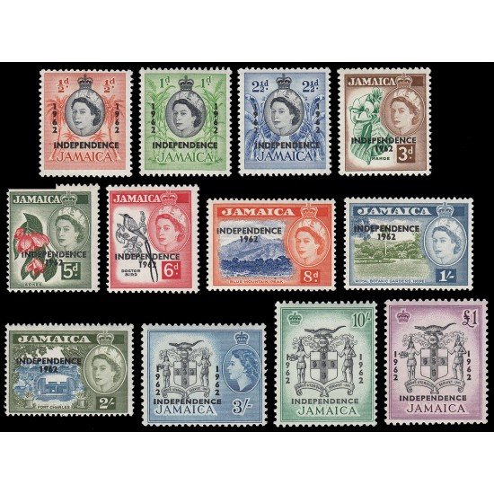 Jamaica 188/99 1956 1962 Independencia MNH Jamaica 188/99 1956 1962 Independencia MNH