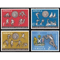 Jamaica 204/07 1962 Juegos Centroamericanos y del Caribe MNH Jamaica 204/07 1962 Juegos Centroamericanos y del Caribe MNH