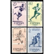 España Spain 1450/53 1962 II Juegos Atléticos Iberoamericanos MNH