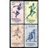 España Spain 1450/53 1962 II Juegos Atléticos Iberoamericanos MNH