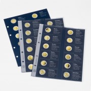 Leuchtturm 370471 Suplemento 2023 p.Álbum preimpreso Classic-OPTIMA, monedas europeas conmemorativas de 2€