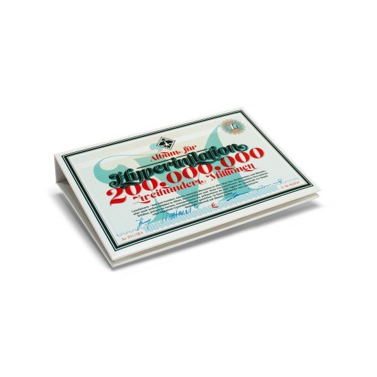Leuchtturm 369425 Álbum de bolsillo Banknotes inflacion 20 billetes Leuchtturm 369425 Álbum de bolsillo Banknotes inflacion 20 billetes
