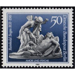 Alemania Berlín 608 1981 150º Aniversario del escultor Reinhold Begas MNH Alemania Berlín 608 1981 150º Aniversario del escultor Reinhold Begas MNH